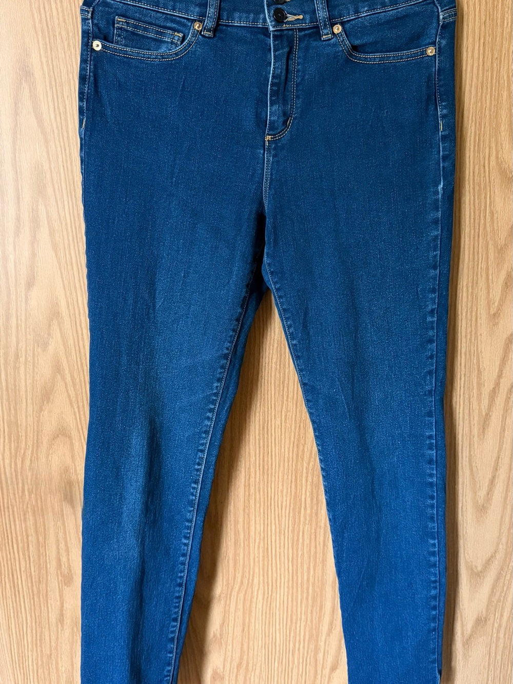 Michael Kors Women's Skinny Jeans in Deep Blue Denim